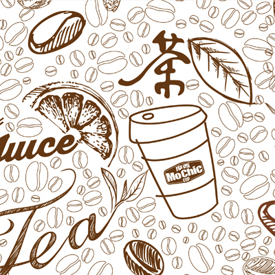 摩西MoChic随行杯品牌Logo设计-时尚水杯标志-标派视觉