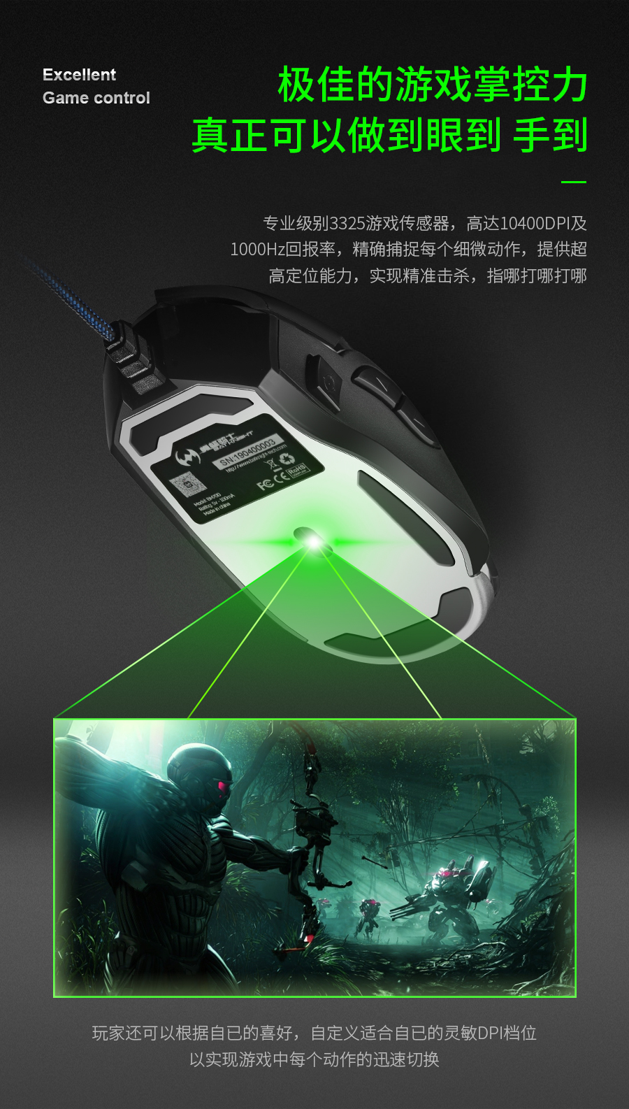 BM700鼠标-详情页展示