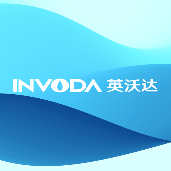 英沃达INVODA水处理品牌Logo设计-净水器品牌标识-标派视觉