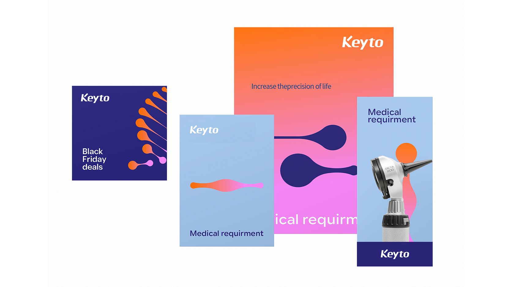 Keyto垦拓医疗器械品牌VI设计
