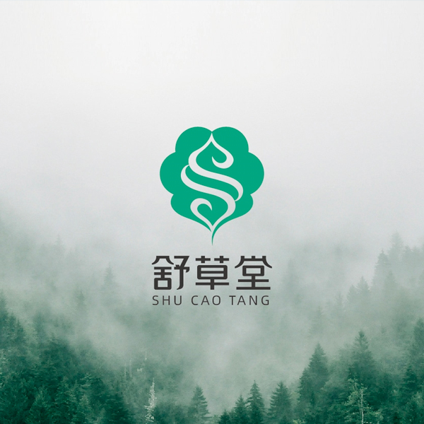 舒草堂健康护理品牌Logo设计-护眼仪按摩仪品牌标识-标派视觉