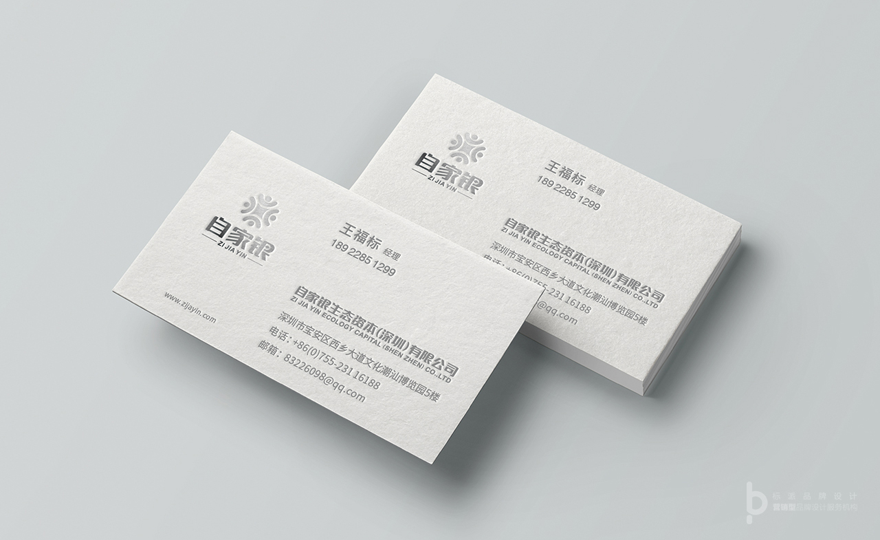 自家银品牌VI-宣传物料设计