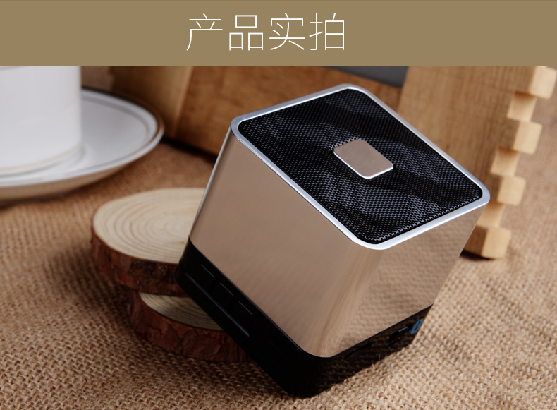 蓝牙音箱详情页,电商视觉设计,黑金美学,音响产品设计,便携式音箱