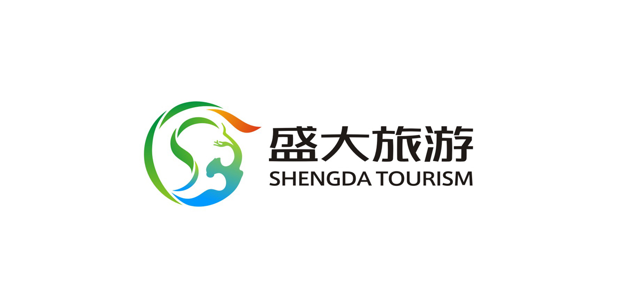 盛大旅游Logo-应用场景效果图