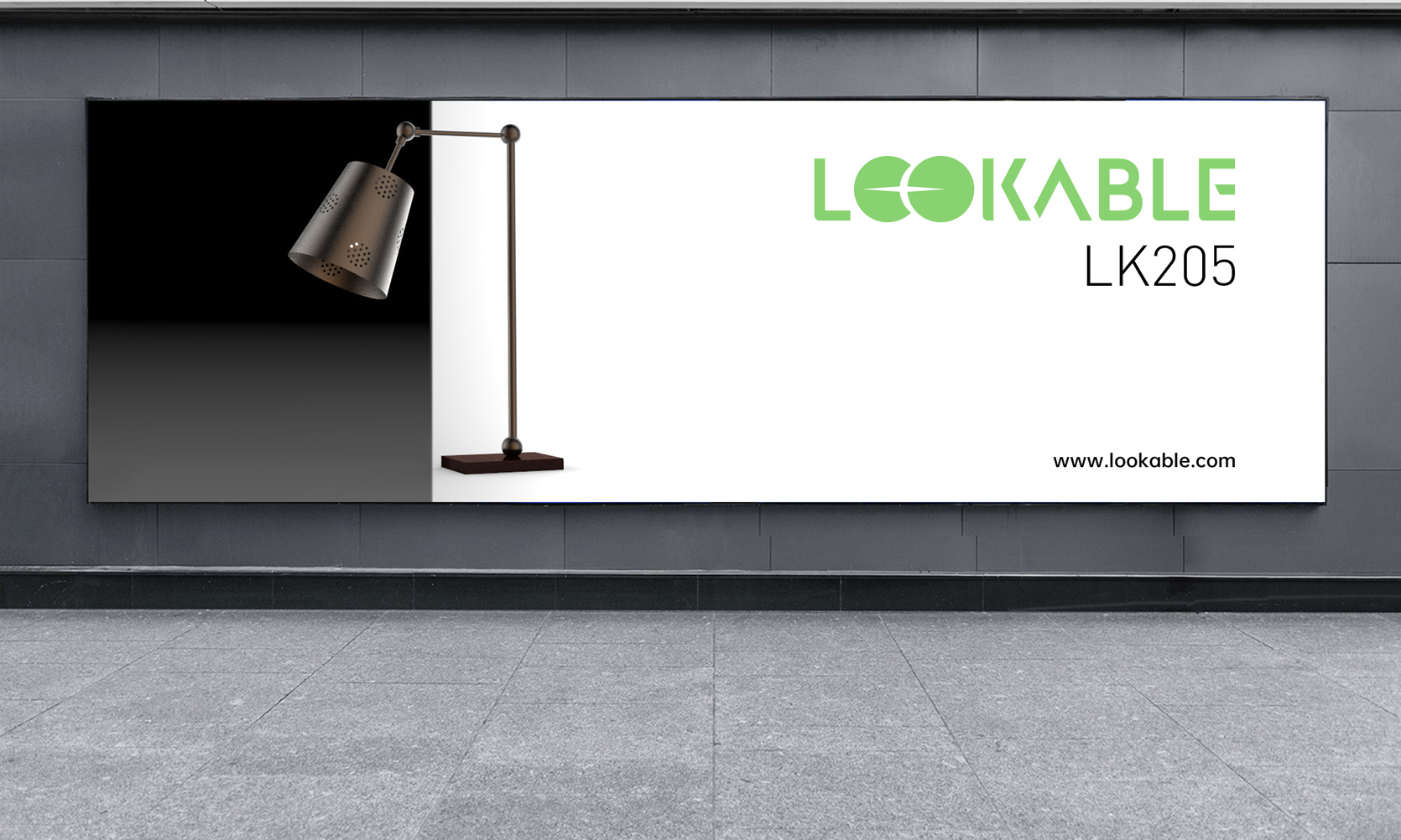 LOOKABLE品牌VI-应用场景效果图
