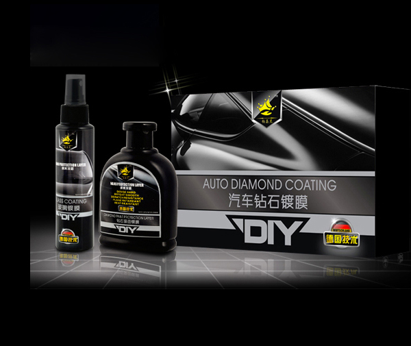 铂晶尼DIY汽车镀膜包装设计-德国技术汽车养护品-标派视觉