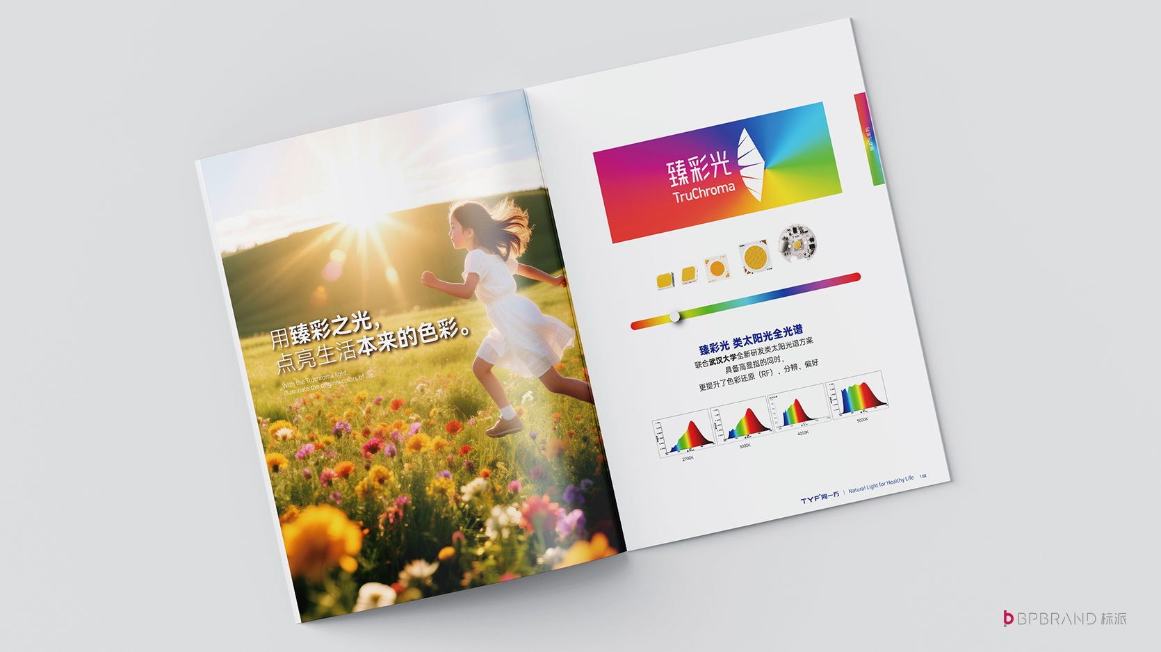 工业品牌画册,LED企业画册,B2B画册设计,品牌陪跑,产品画册场景化,销售工具画册